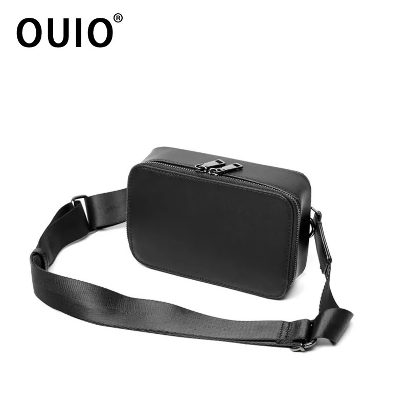 Luxury Bags Leather - กระเป๋าโทรศัพท์อเนกประสงค์ OUIO ดีไซน์มินิมอล หนัง PU ลาย