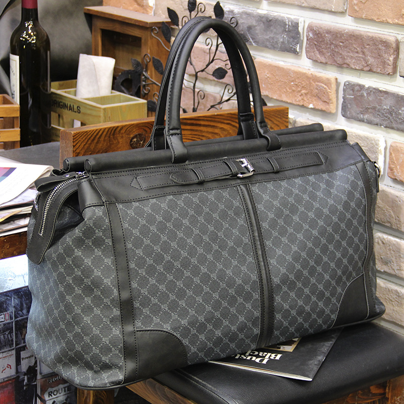 Luxury Bags Tote - แฟชั่นลายสก๊อตกระเป๋าเดินทางผู้ชายกระเป๋าถือขนาดใหญ่ความจุกระเป๋า Casual Totes กระเป๋าถือกระเป๋าเดินทางกระเป๋าฟิตเนสกระเป๋ากอล์ฟ
