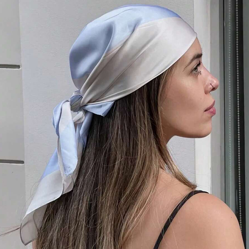 Luxury Bags China - ผ้าพันคอผ้าไหมผู้หญิงหรูหรา Headscarf Neckerchief Tie หรูหราตกแต่ง Handerchief