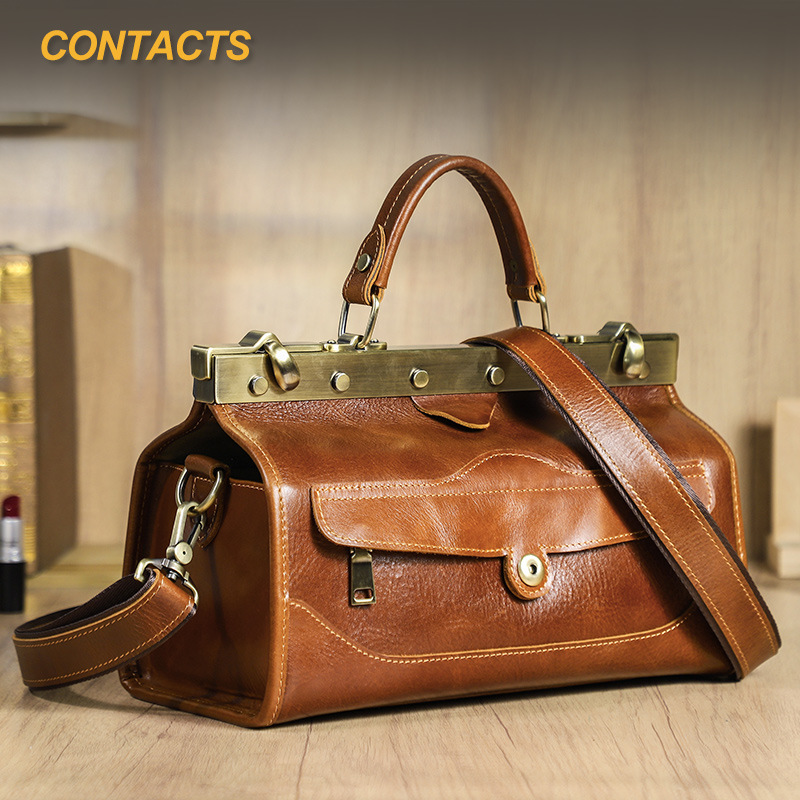 กระเป๋าถือหนังแกะแท้สำหรับผู้ห - Luxury Bags Leather บทวิจารณ์และราคา
