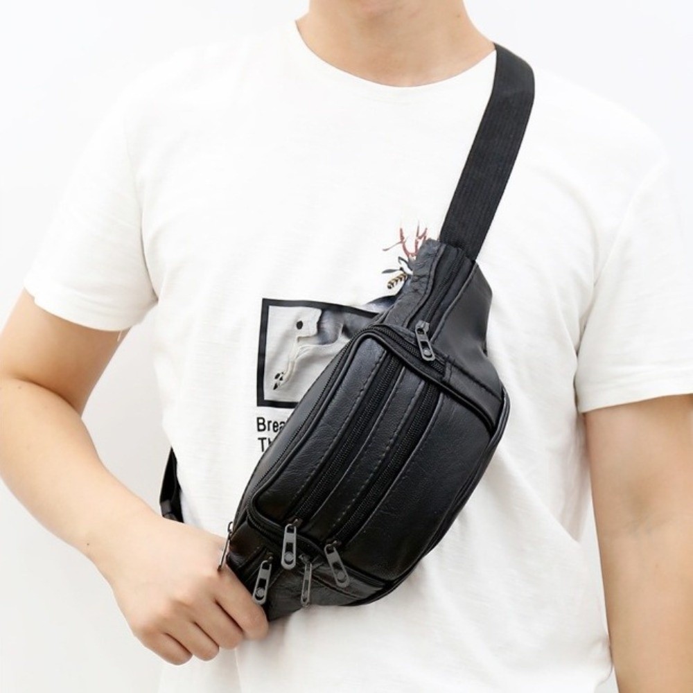 กระเป๋าคาดเอวหนังหรูหรา มีช่อง - Luxury Bags Leather บทวิจารณ์และราคา