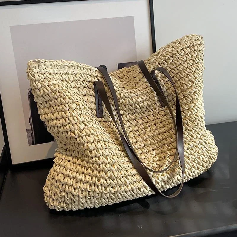 PU Luxury Designกระเป๋าสะพายทอ - Luxury Bags On Sales บทวิจารณ์และราคา